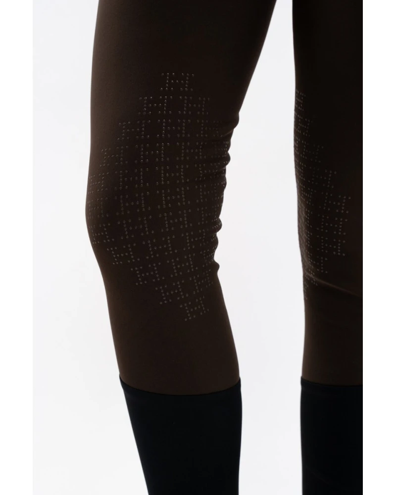 Jaipur Pantalon polaire équitation - Cacao
