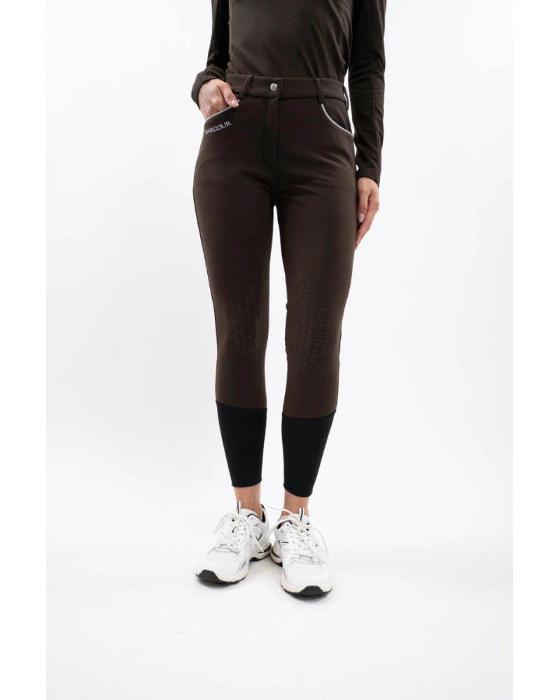 Jaipur Pantalon polaire équitation - Cacao