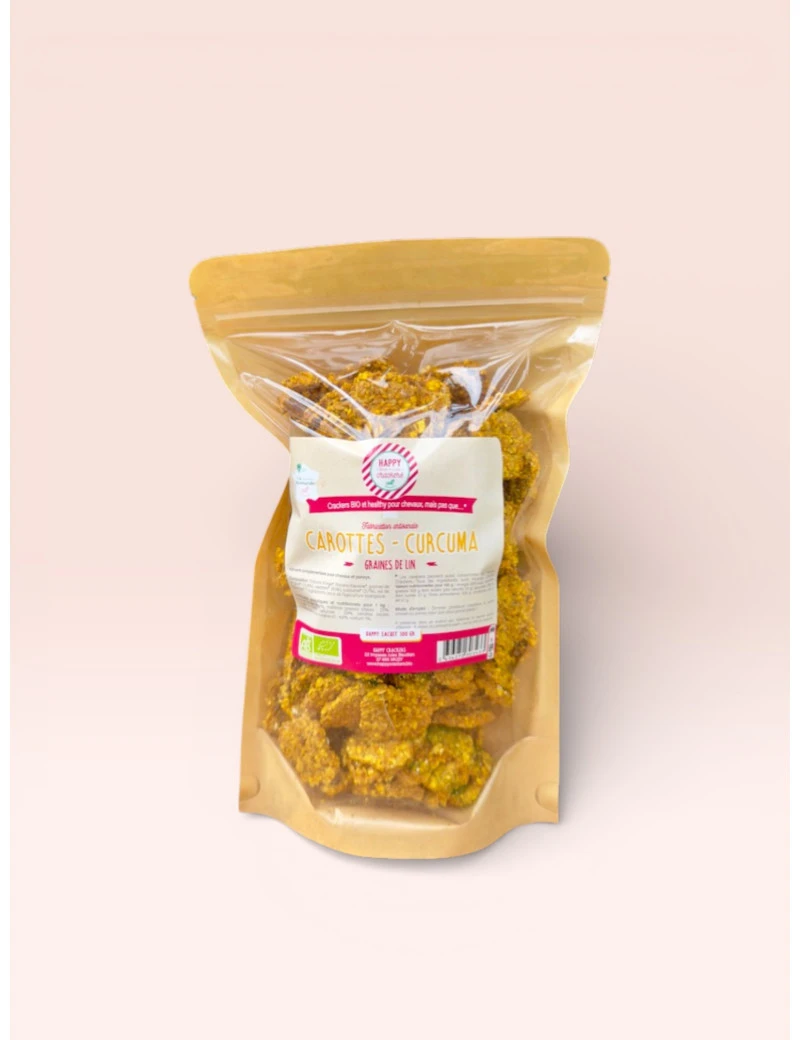 Crackers Carottes Curcuma