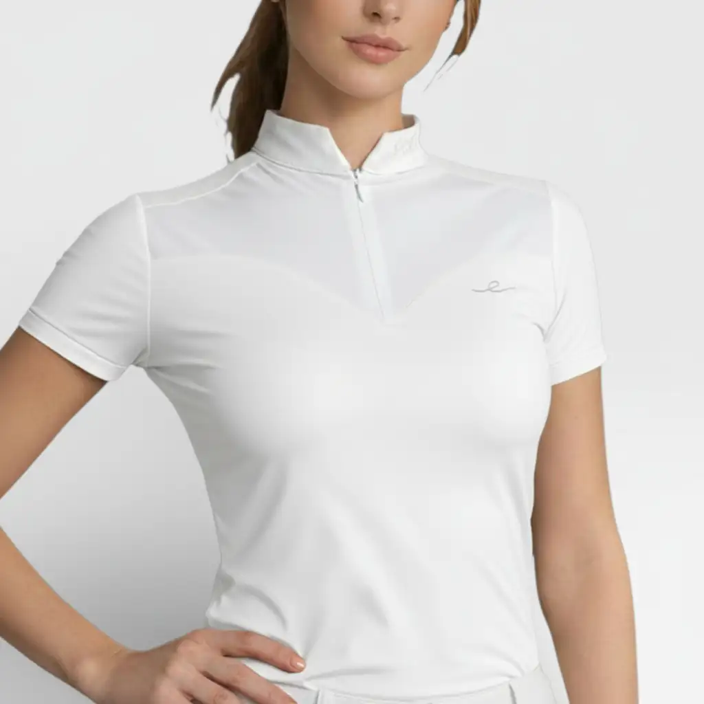 Polo de concours Lucia Blanc