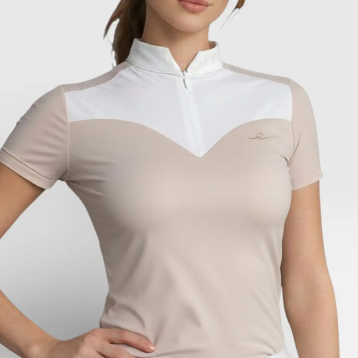 Polo de concours Lucia Pétale de rose