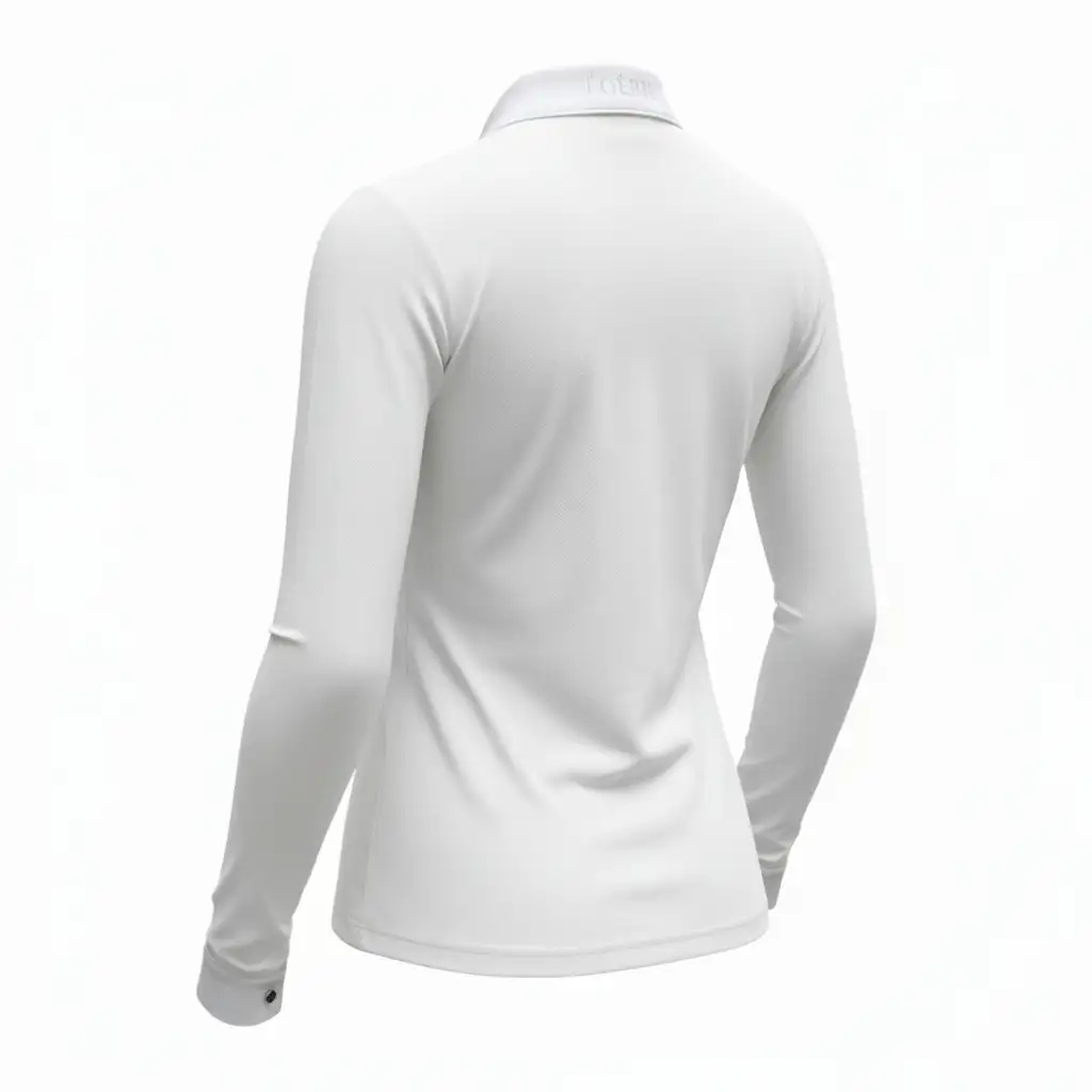 Polo de concours Alexandra Blanc