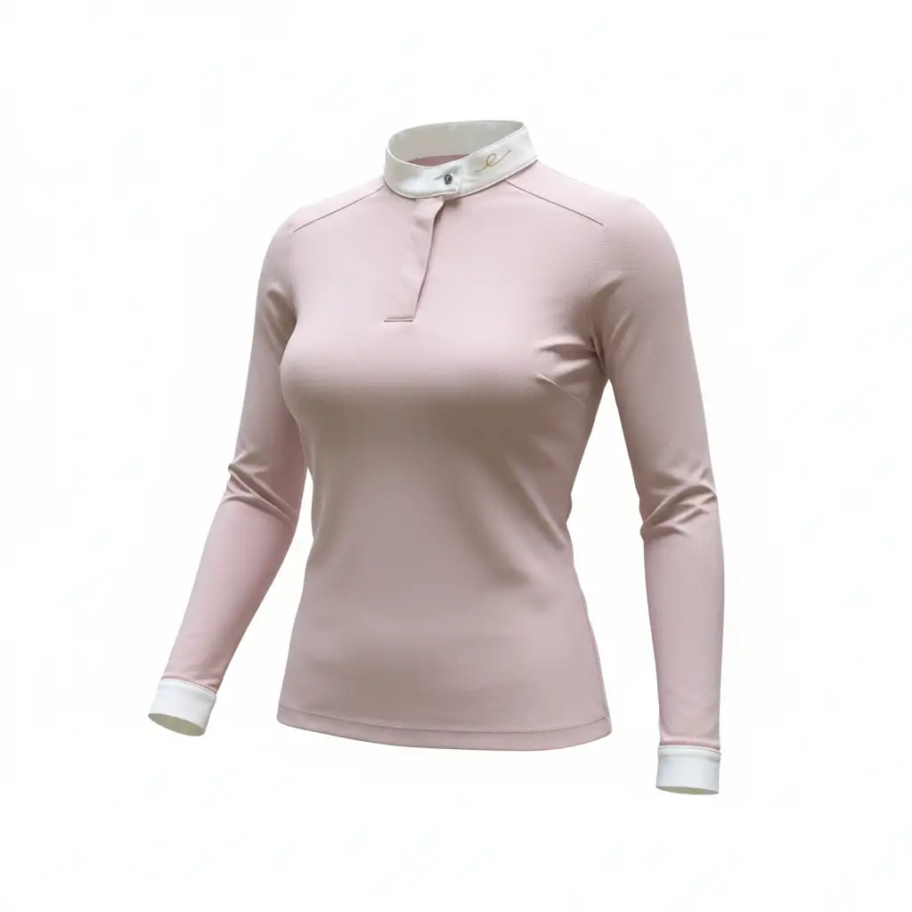 Polo de concours Alexandra Rose Poudré