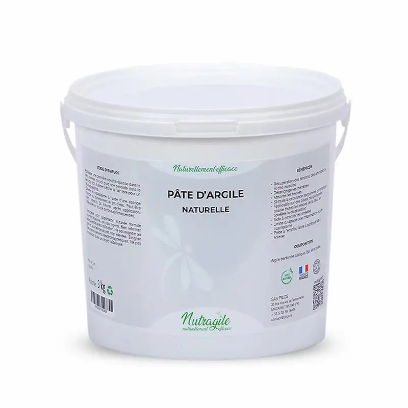 Pâte d'argile Naturelle 1,5 kg