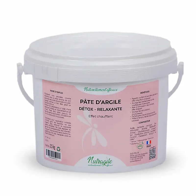 Pate d'argile Détox - Relaxante