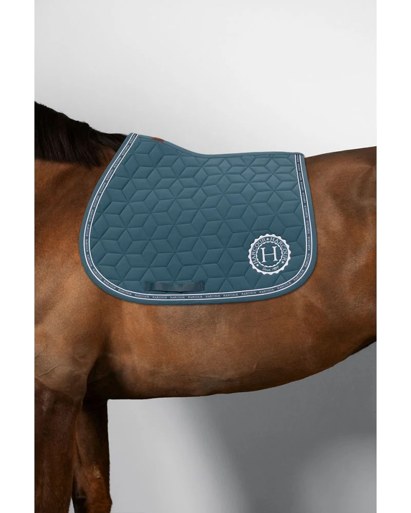 HARCOUR Blake Tapis de selle - Paon