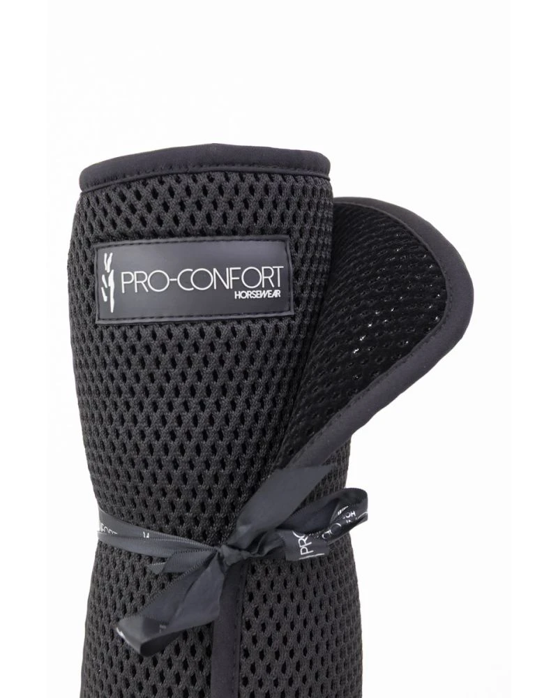 PRO CONFORT Pilmo Set de 2 sous bandages 3D mesh velours - Noir (Black)TAILLE S