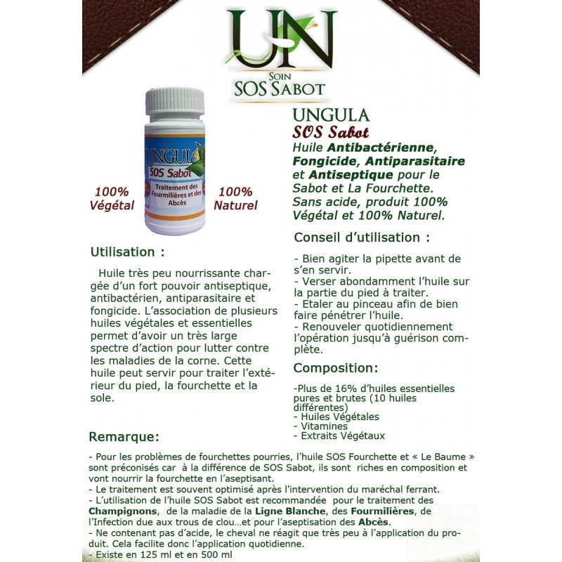UNGULA SOS Sabot