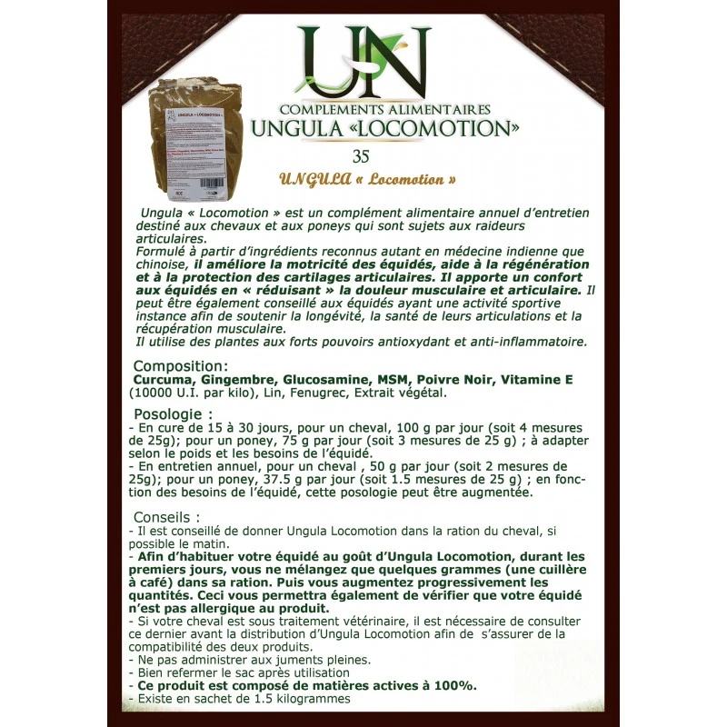 UNGULA LOCOMOTIUON