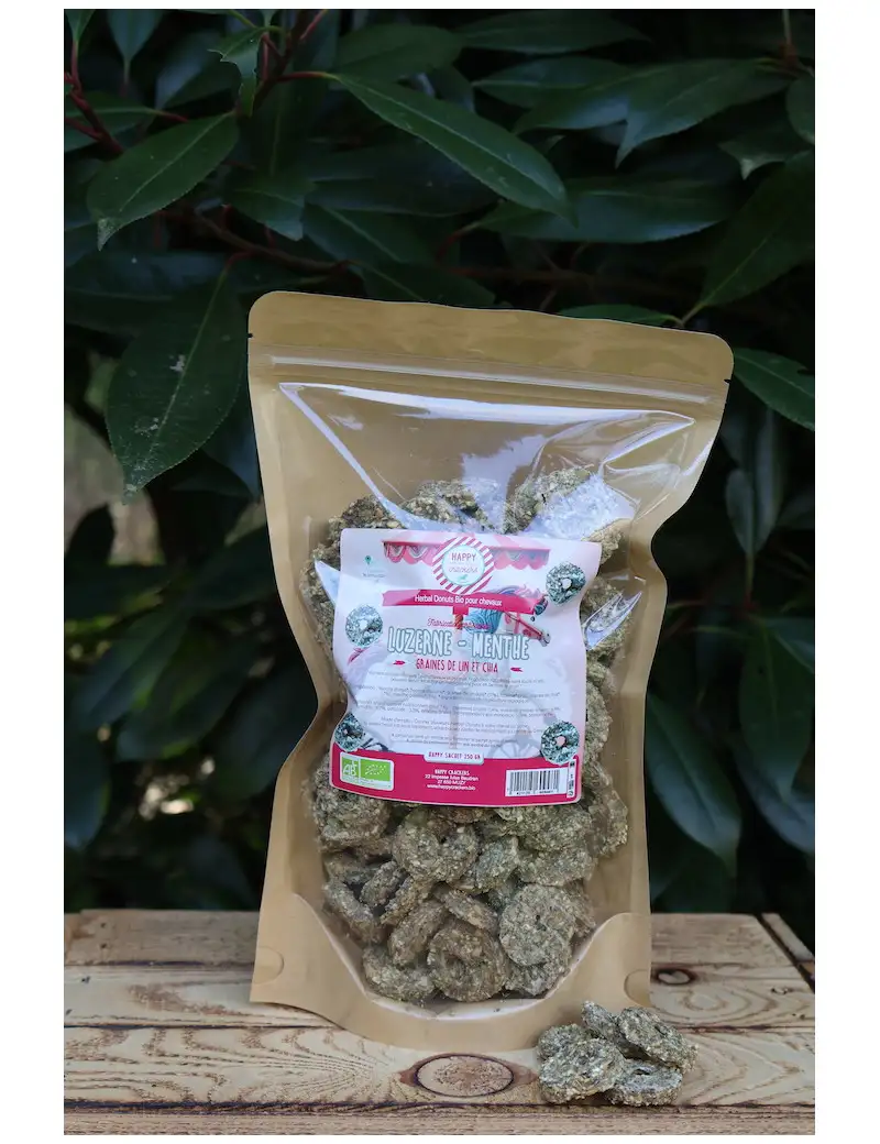 Herbal Donuts Luzerne Menthe poivrée HAPPY CRACKERS