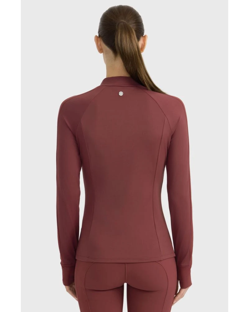 HARCOUR Calista T-shirt technique - Vigne