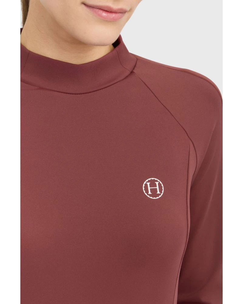 HARCOUR Calista T-shirt technique - Vigne