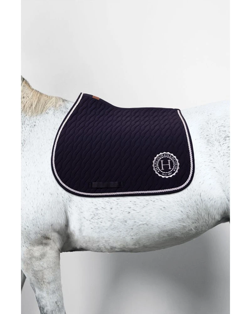 HARCOUR Caelius Tapis de selle - Marine (Navy)