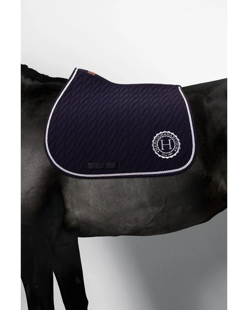 HARCOUR Caelius Tapis de selle - Marine (Navy)