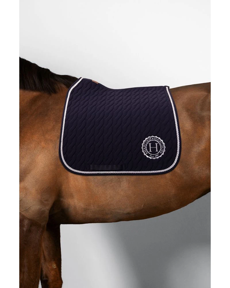 HARCOUR Caelius Tapis de selle - Marine (Navy)