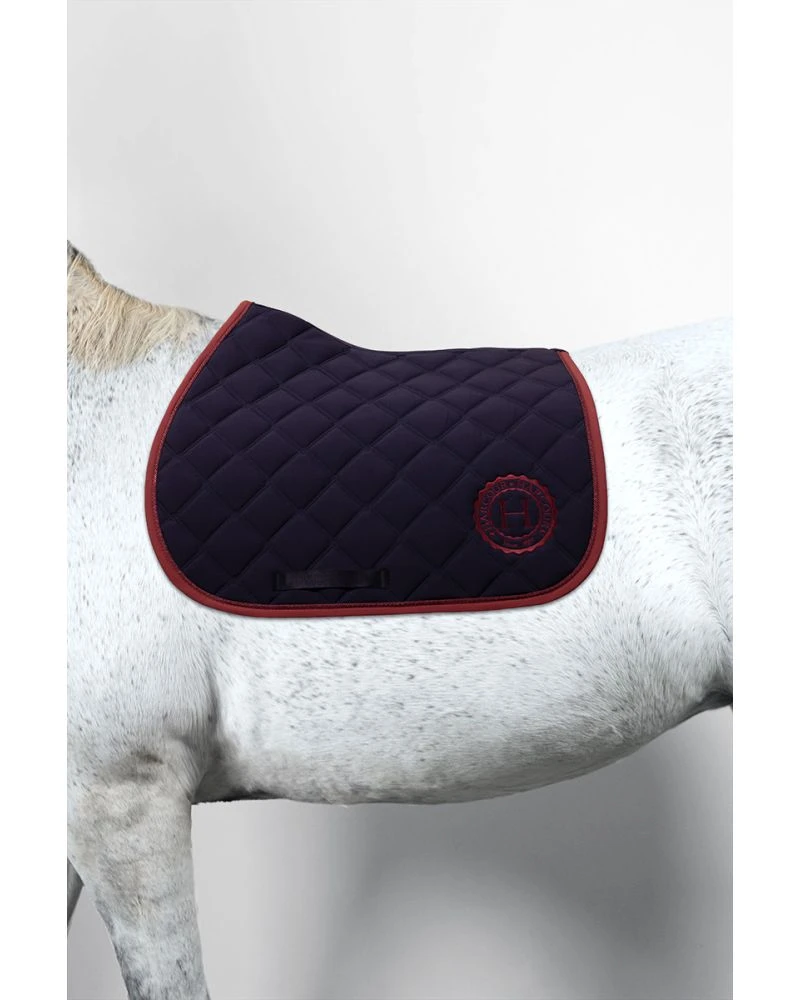 HARCOUR Chimene Tapis de selle - Marine (Navy)