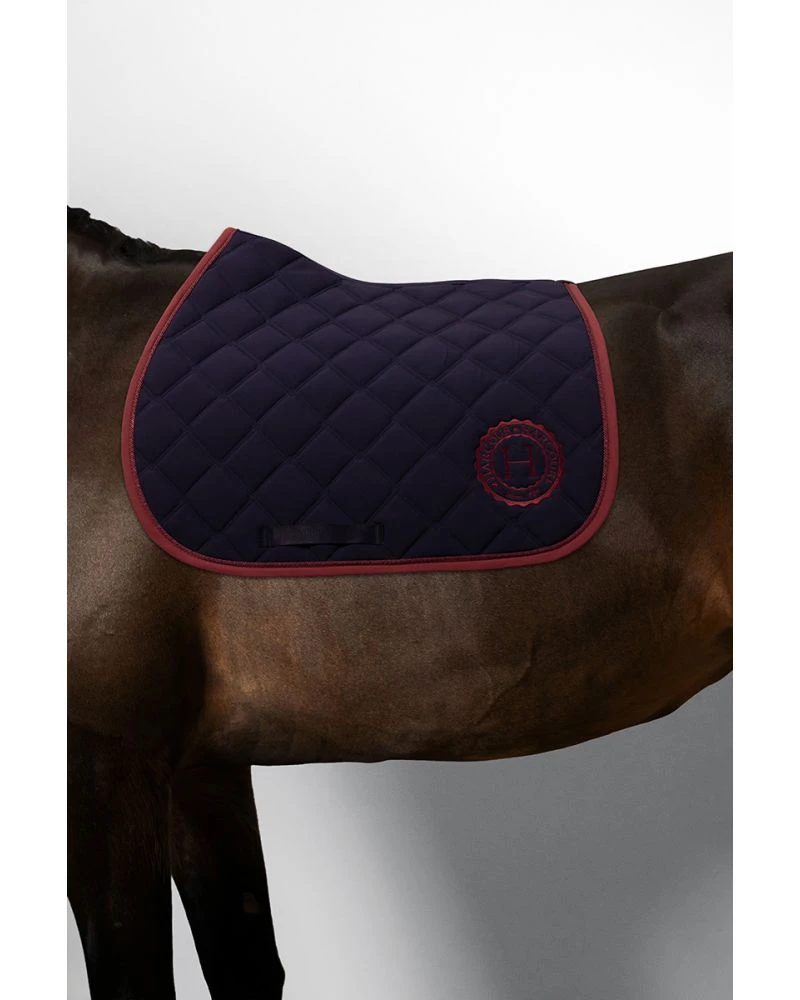 HARCOUR Chimene Tapis de selle - Marine (Navy)
