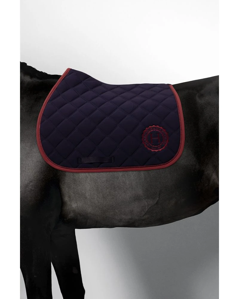 HARCOUR Chimene Tapis de selle - Marine (Navy)
