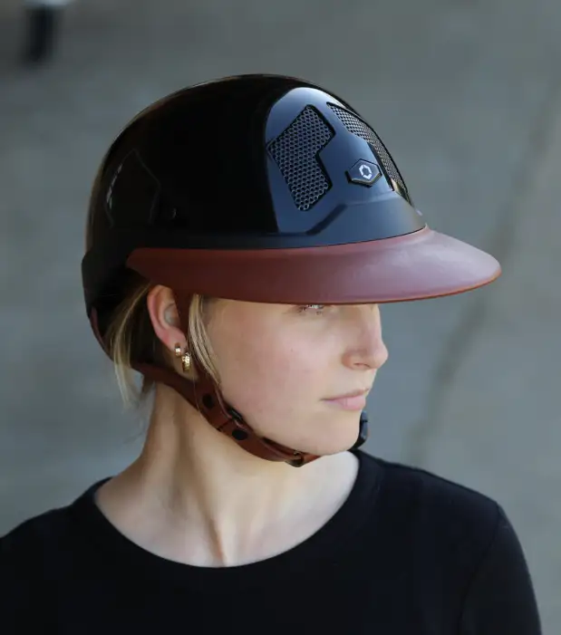 FLEX-ON VISIÈRE CUIR M/L