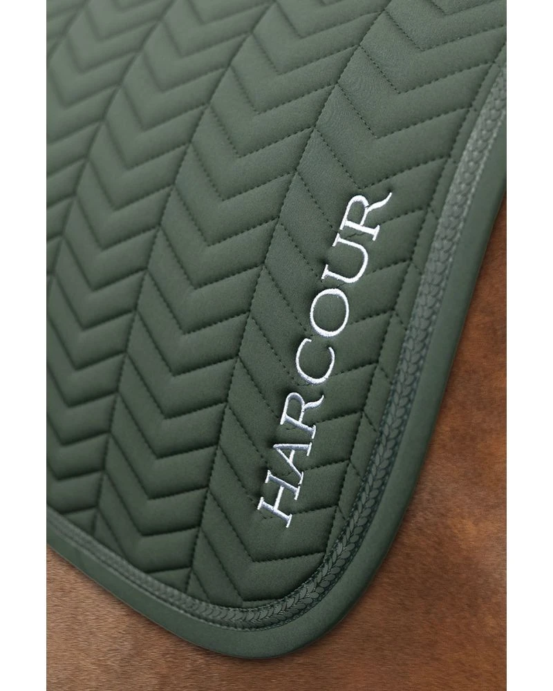 harcour Cobalt Tapis de selle -Jumping Trefle