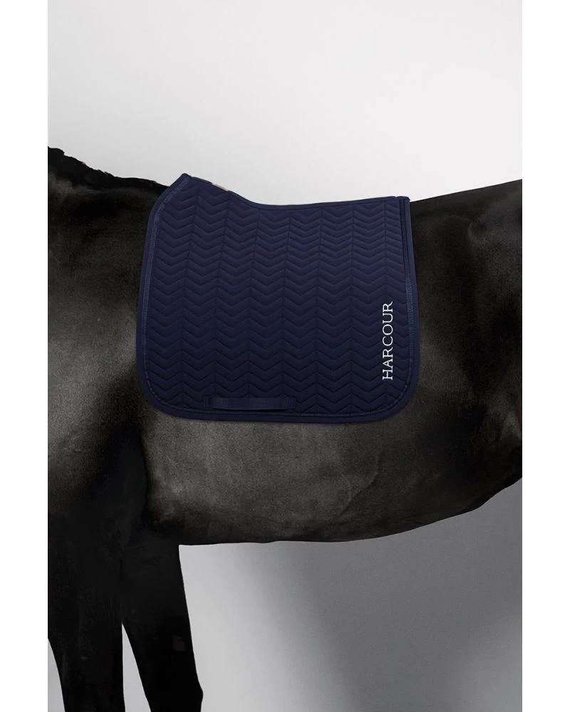 HARCOUR Cobalt Tapis de selle - NAVY-JUMPING