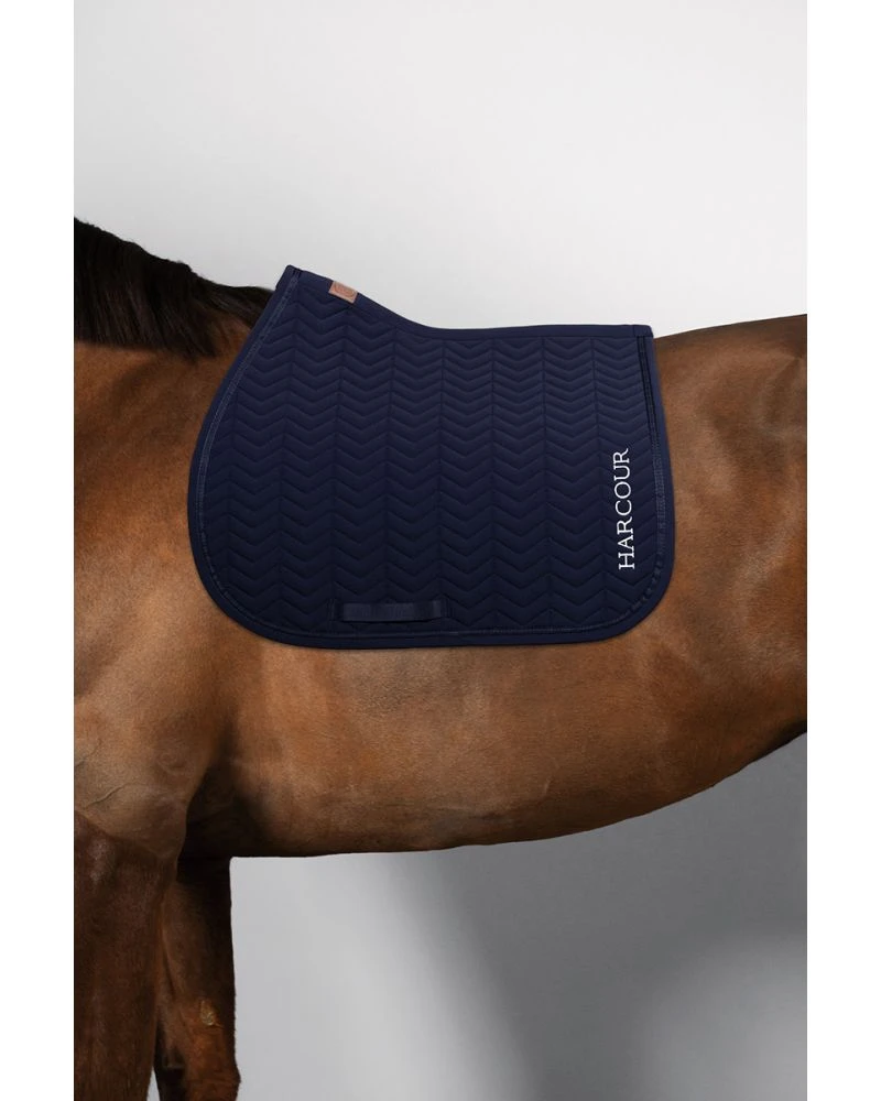 HARCOUR Cobalt Tapis de selle - NAVY-JUMPING
