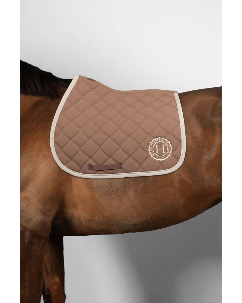 HARCOUR Chimene Tapis de selle - Moka JUMPING