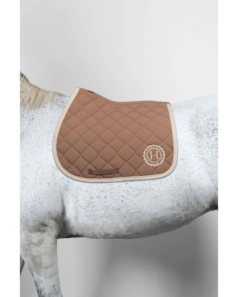 HARCOUR Chimene Tapis de selle - Moka JUMPING