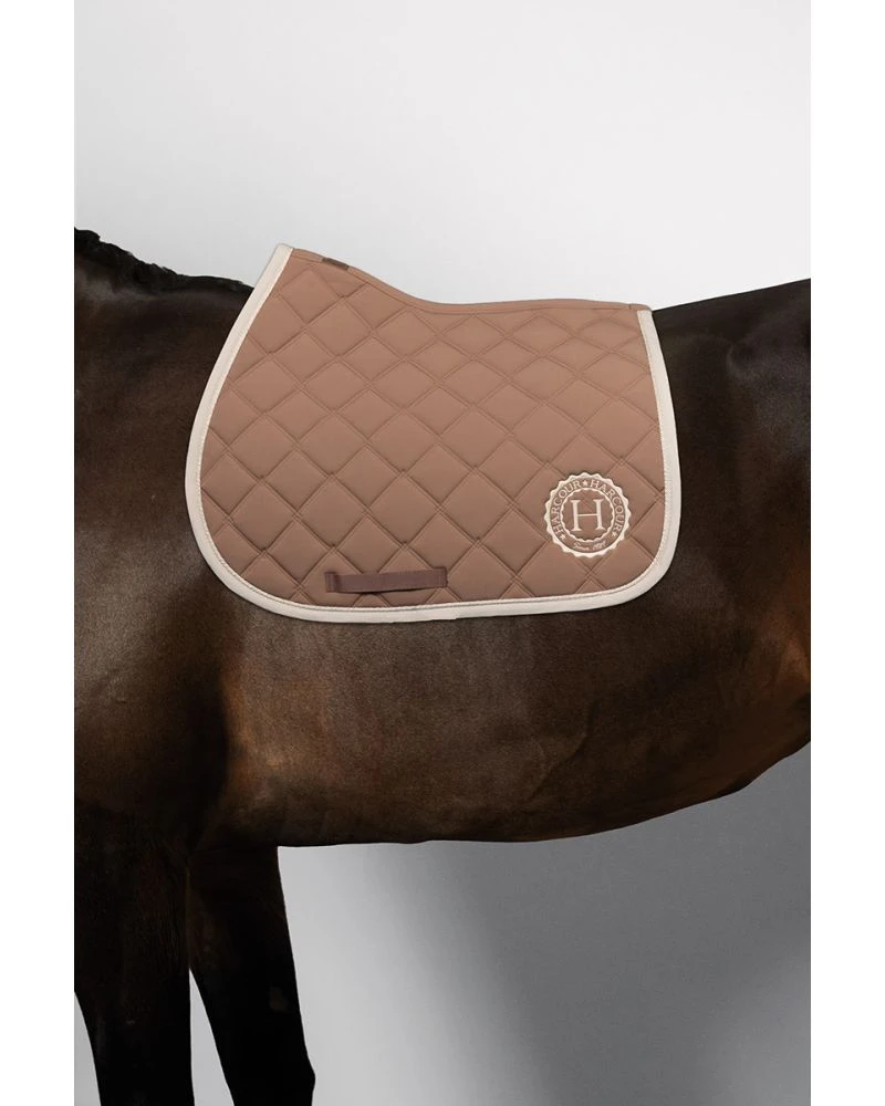 HARCOUR Chimene Tapis de selle - Moka JUMPING