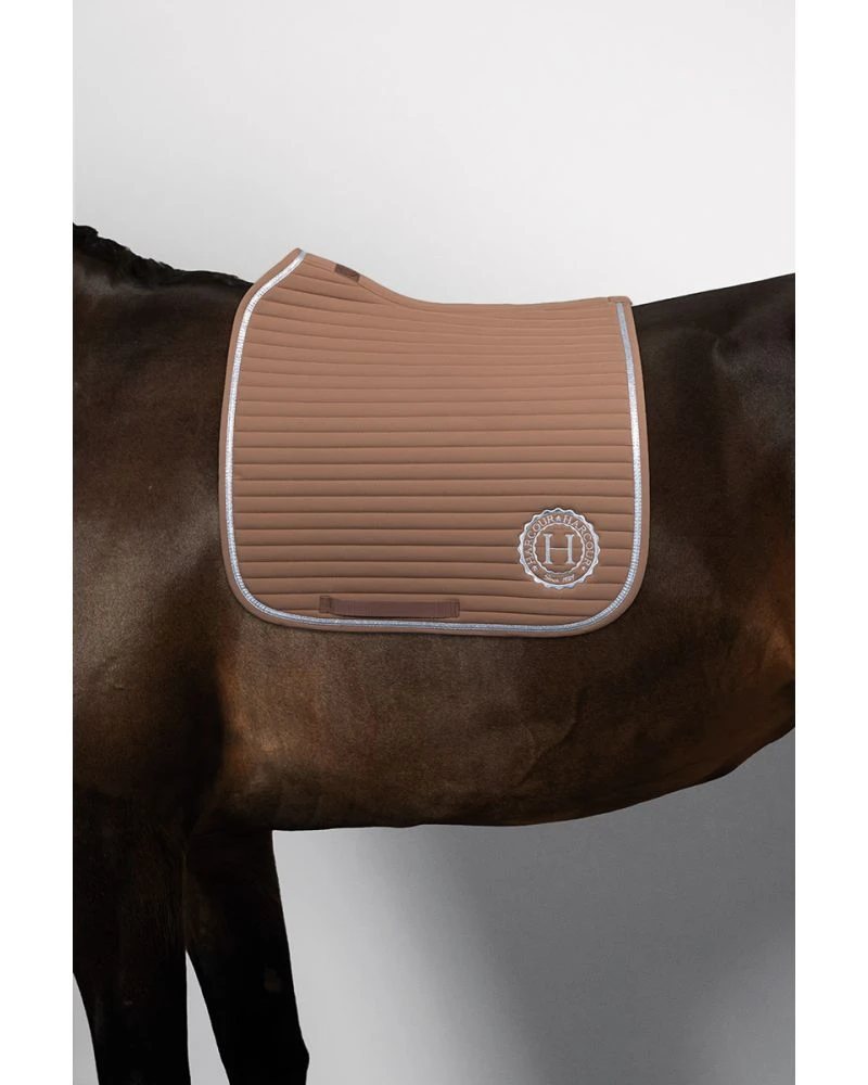 HARCOUR Karembar Tapis de selle Rider - Moka jumping