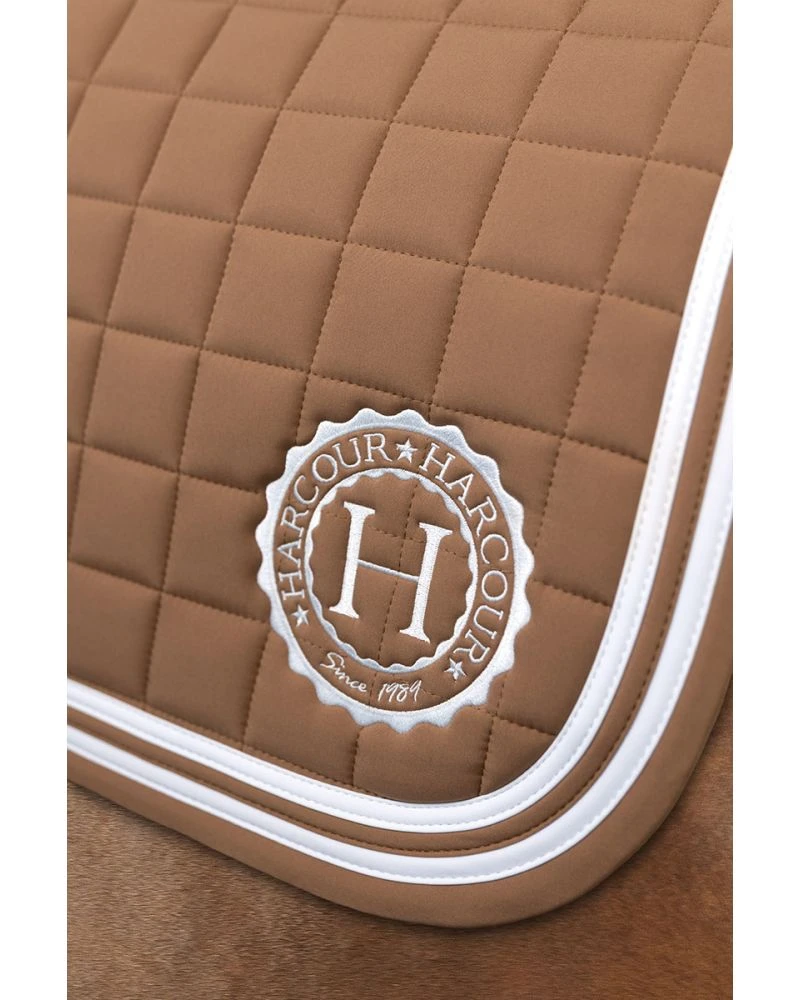HARCOUR Soft Tapis de selle - Moka jumping