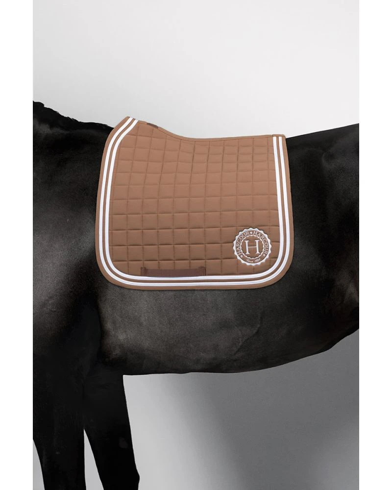HARCOUR Soft Tapis de selle - Moka jumping