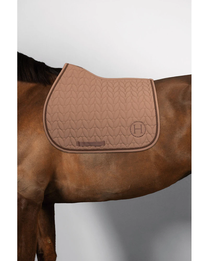 HARCOUR  Cassiope Tapis de selle - Moka Jumping
