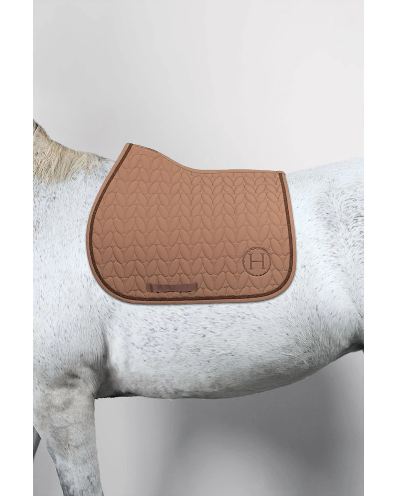 HARCOUR  Cassiope Tapis de selle - Moka Jumping