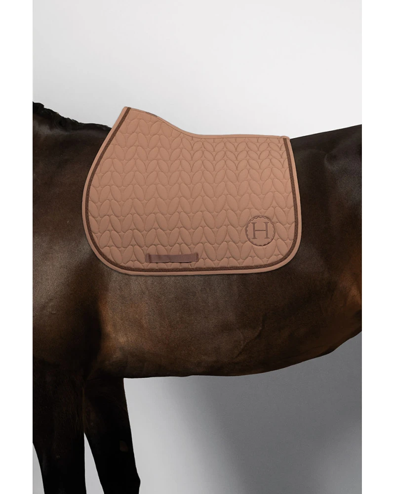 HARCOUR  Cassiope Tapis de selle - Moka Jumping