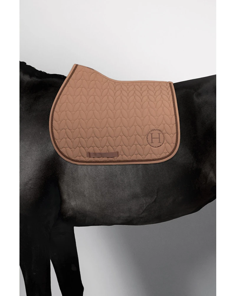 HARCOUR  Cassiope Tapis de selle - Moka Jumping