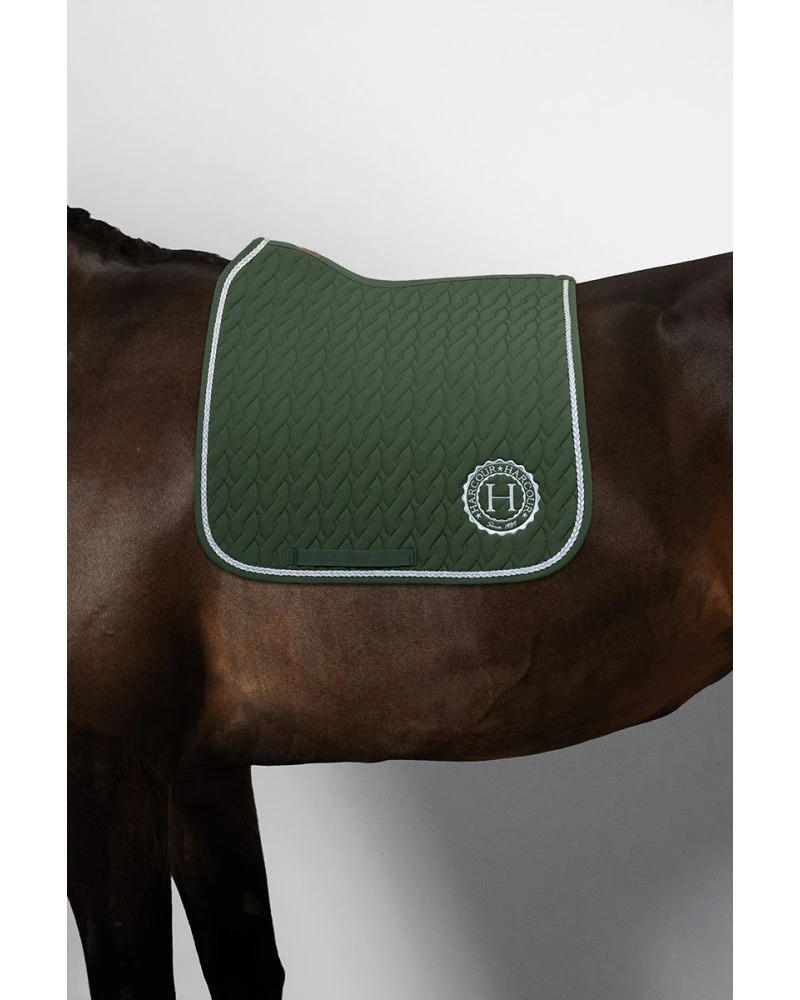 HARCOUR Caelius Tapis de selle - Trefle JUMPING