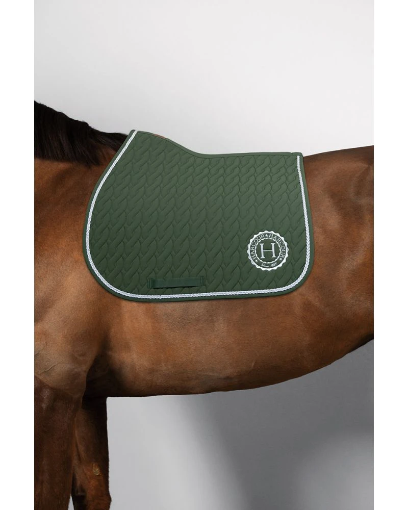 HARCOUR Caelius Tapis de selle - Trefle JUMPING