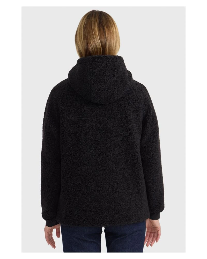 HARCOUR Coline Polaire Réversible - Noir XS
