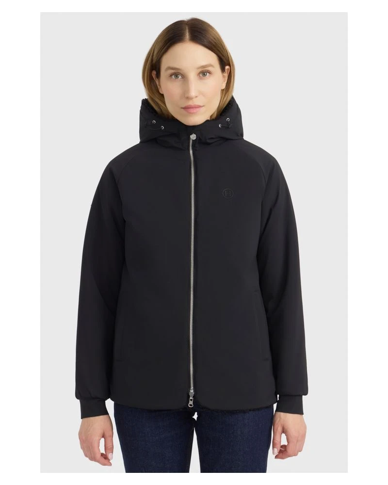 HARCOUR Coline Polaire Réversible - Noir XS